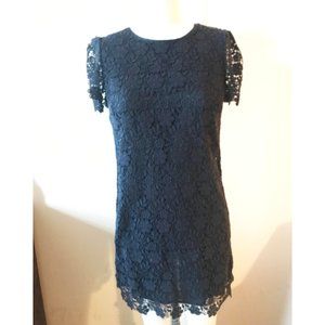 Juicy Couture Black Lace Mini Dress
